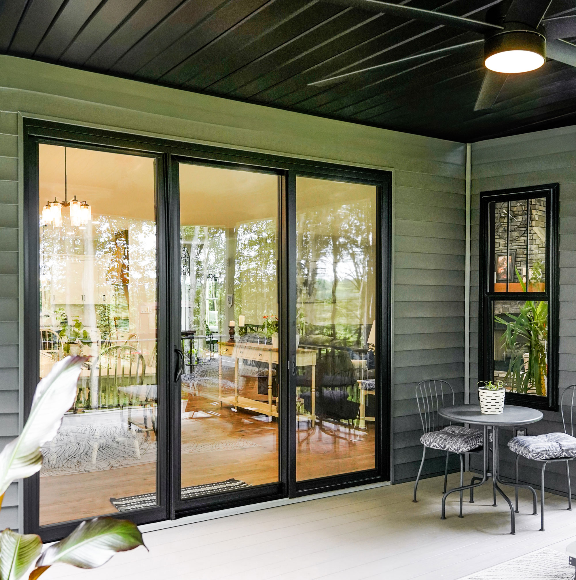 3-Lite-Coal-Black-Endure-Sliding-Patio-Door - IHE -web