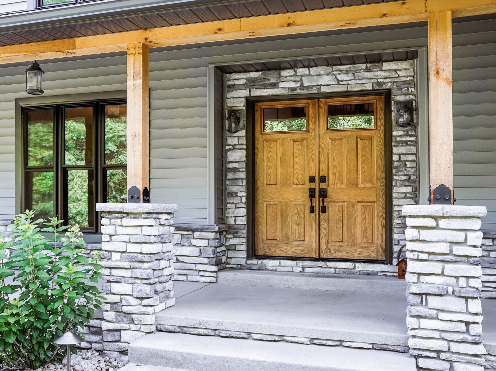 Provia Legacy-French-Entry- Steel Doors- Integrity Home Exteriors - Roof - Siding - Windows - Gutters - Doors - Lawn Care