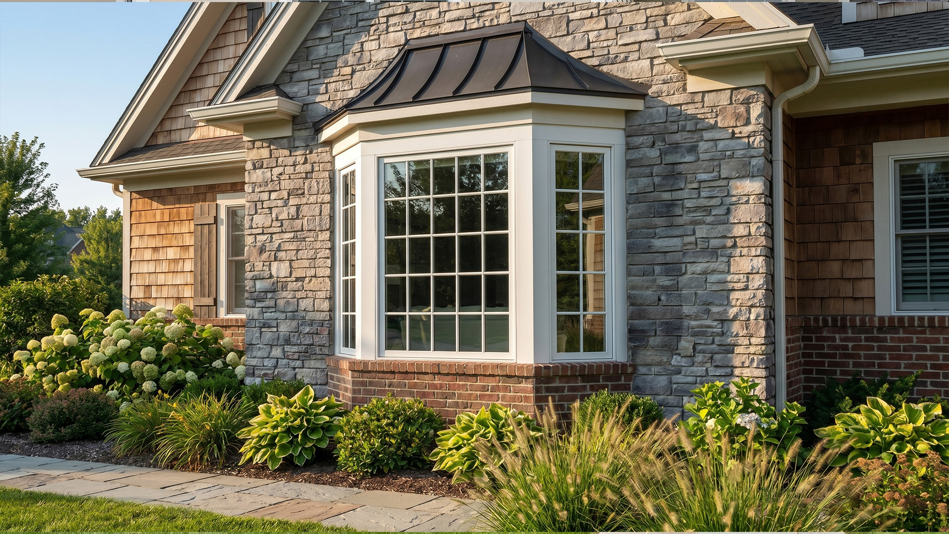 bay and bow 2 - Integrity Home Exteriors - Roof - Siding - Windows - Gutters - Doors - Lawn Care