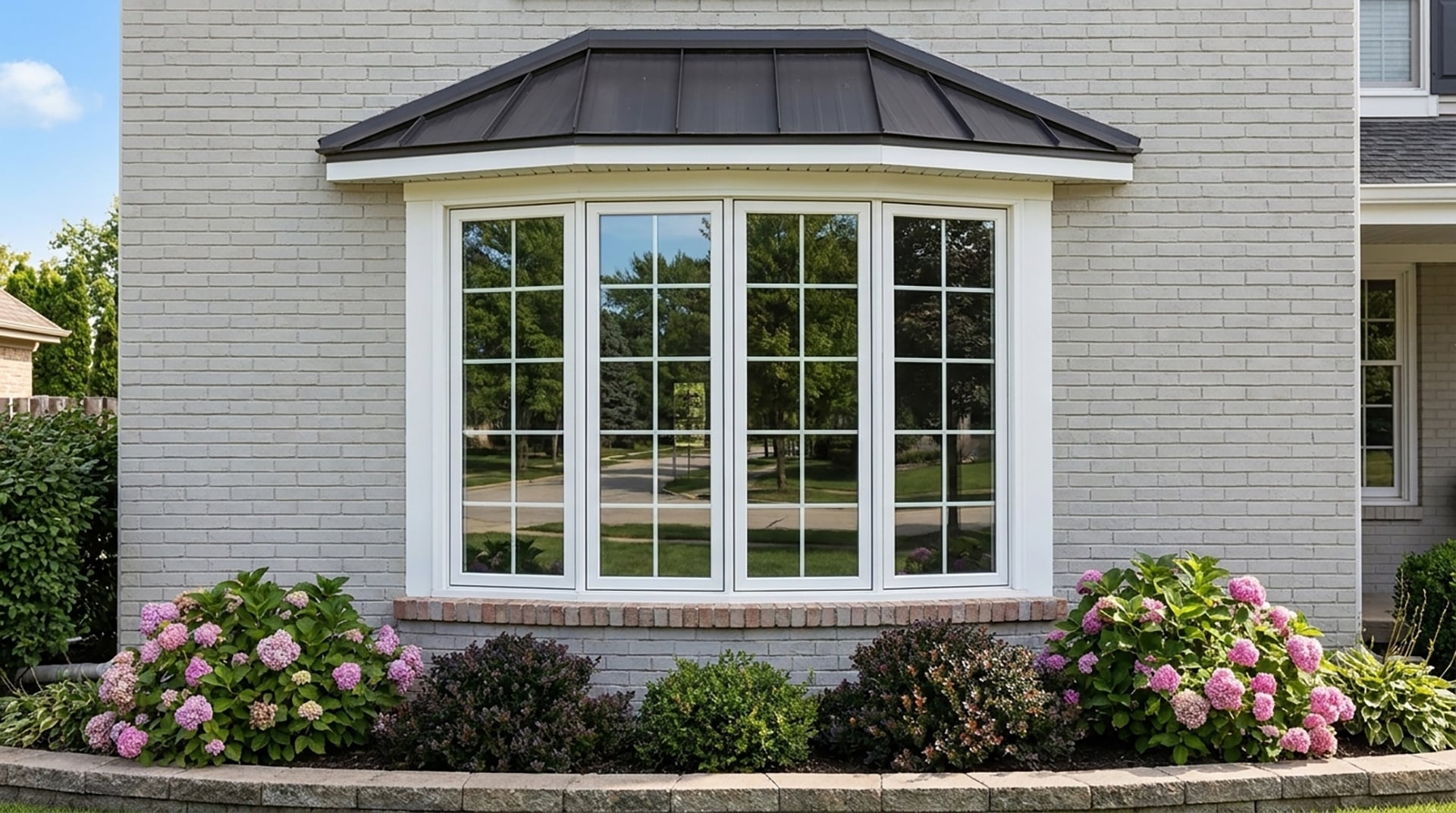 bay and bow window 8 - Integrity Home Exteriors - Roof - Siding - Windows - Gutters - Doors - Lawn Care