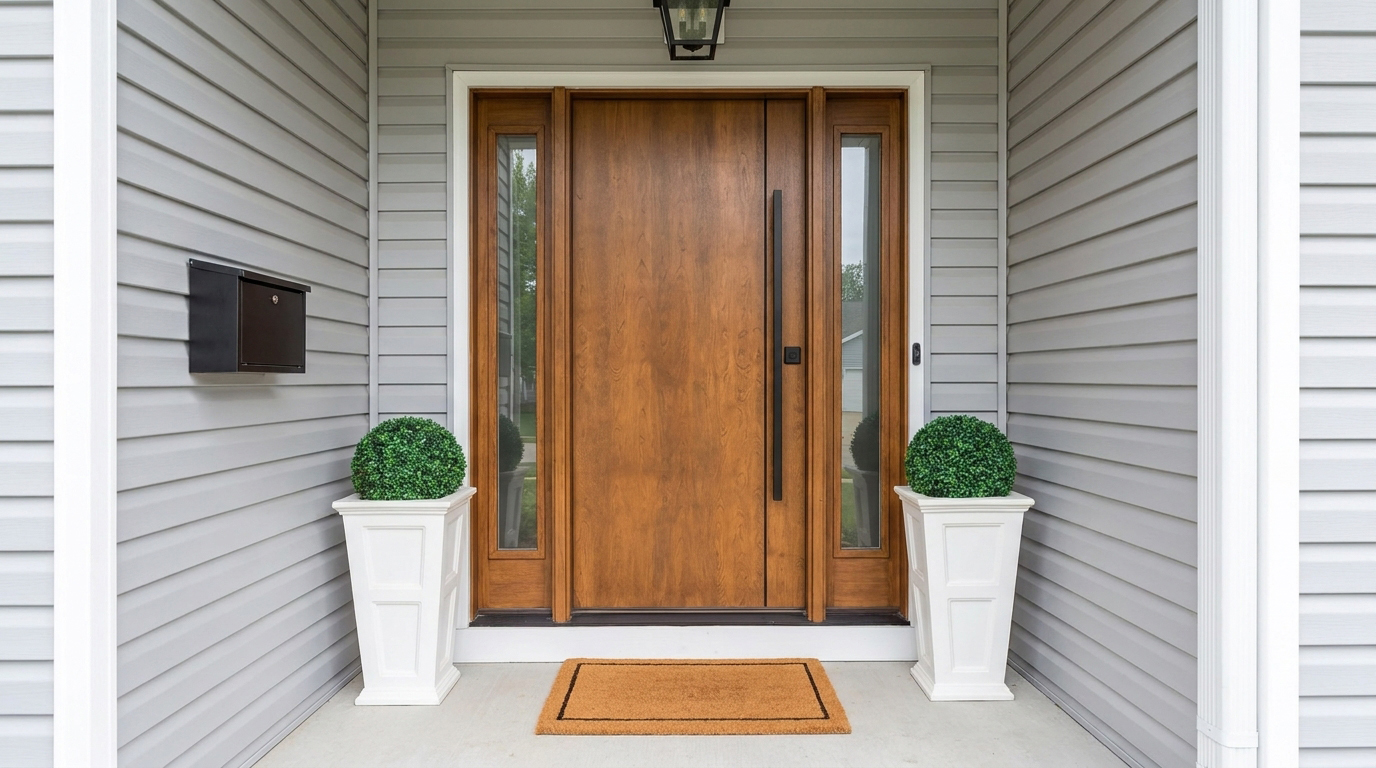 entry door - Integrity Home Exteriors - Roof - Siding - Windows - Gutters - Doors - Lawn Care