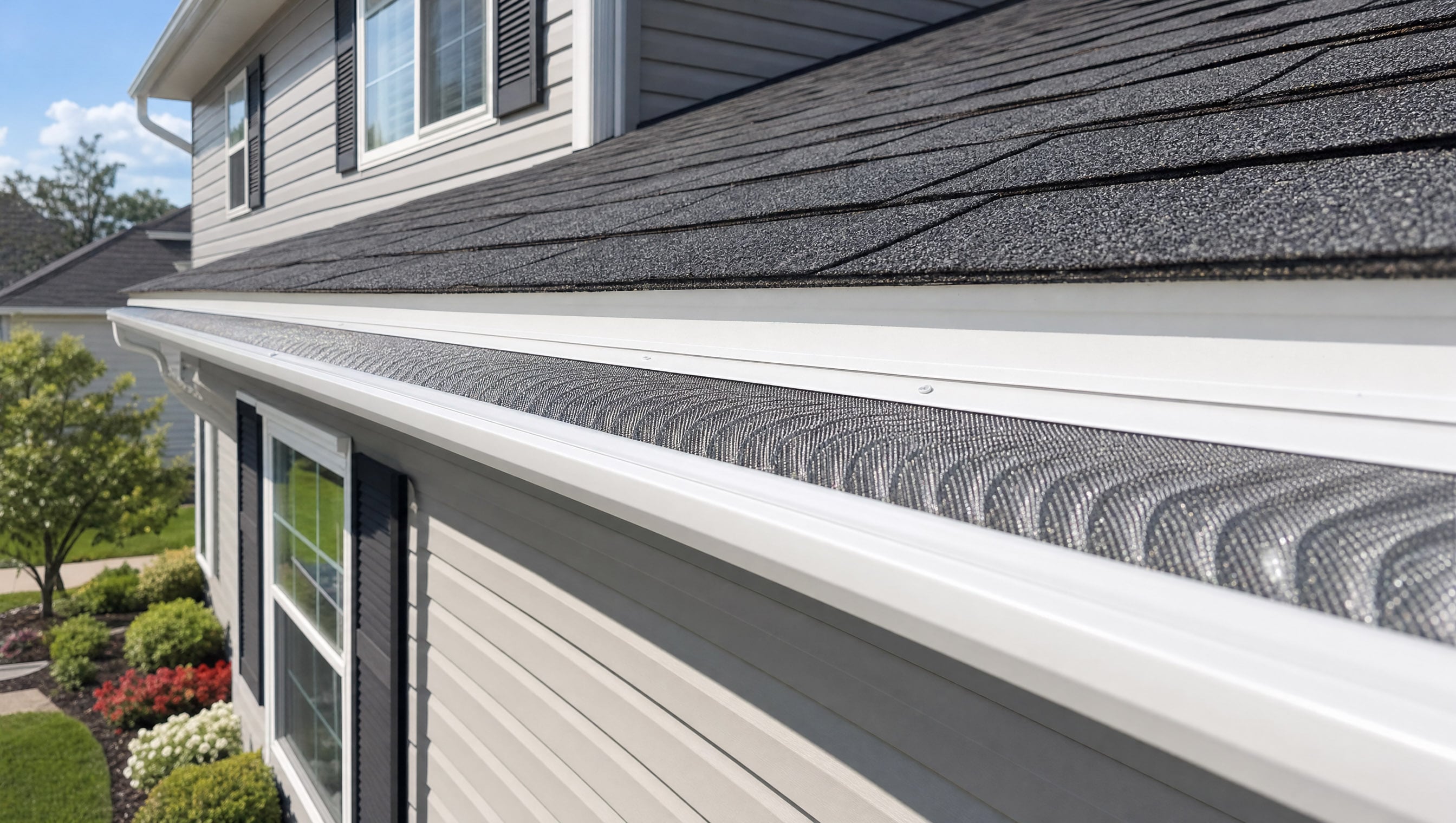 gutter guard 11 - Integrity Home Exteriors - Roof - Siding - Windows - Gutters - Doors - Lawn Care