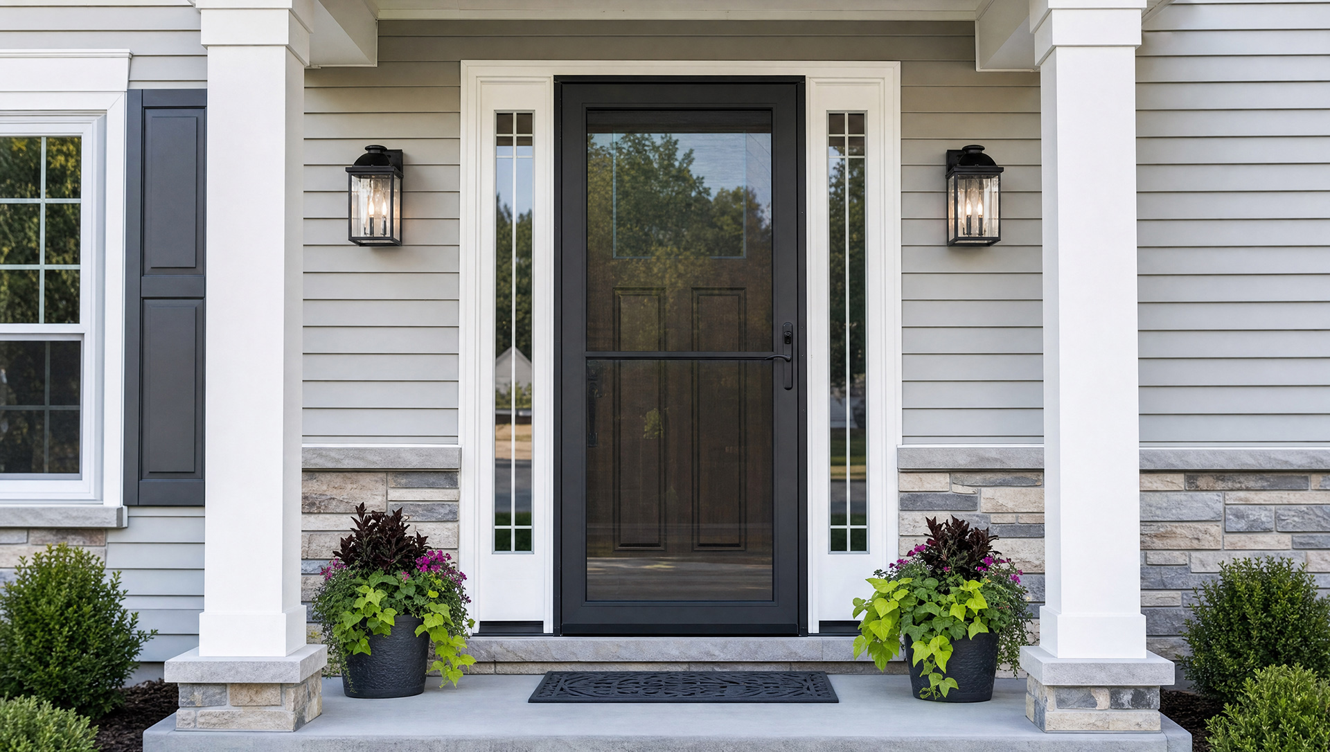 storm doors - Integrity Home Exteriors