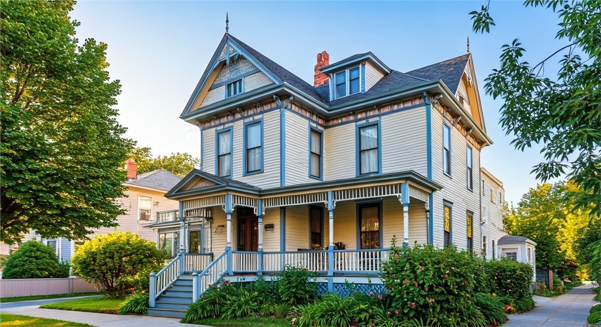 an old victorian home in Toledo, Ohio